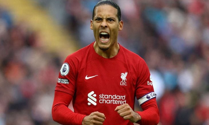 ايقاف قائد ليفربول “فان دايك” مباراة إضافية وغرامة مالية