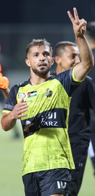 الإصابة تبعد محمود أبو وردة عن مركز بلاطة ثلاثة اسابيع