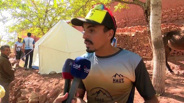 العربية ترافق فريق إغاثة ميداني بين قمم سلسلة جبال الأطلس