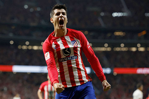 أتلتيكو مدريد يسقط الملكي بثلاثية