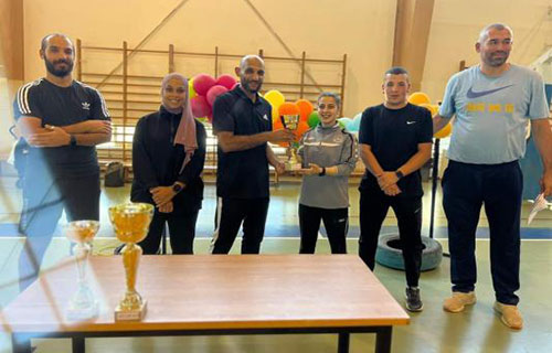 وليد شاهين ويارا حداد يتوجان بلقبي بطولة الريشة الطائرة في جامعة بيرزيت