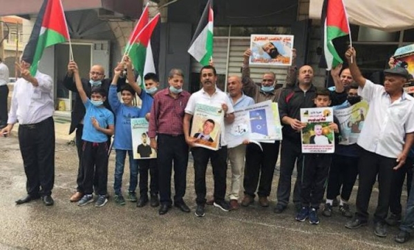 وقفة إسناد للأسرى المرضى والمضربين عن الطعام في طولكرم-الحياة الجديدة