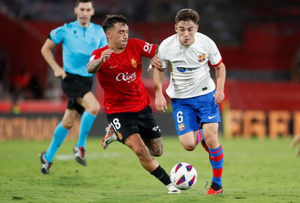 صدارة برشلونة مهددة بعد تعادله الايجابي مع مايوركا