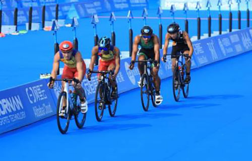 عمر وعبد الله أبو شباب يمثلان منتخب فلسطين لـ”الترايثلون” في الآسياد