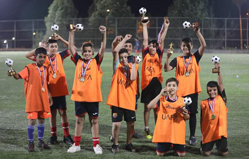 أكاديمية أبناء القدس تختتم بطولة المولد النبوي الشريف