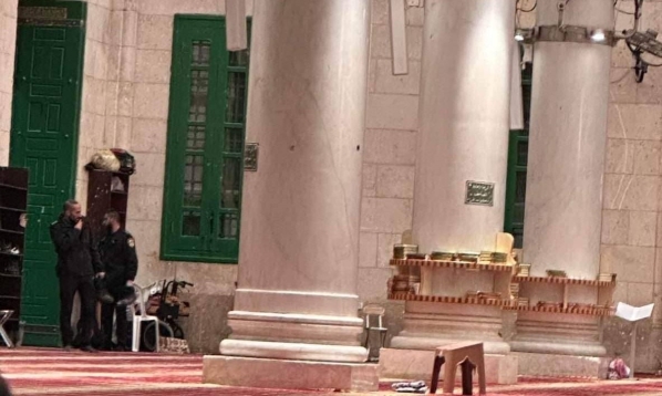 الاحتلال يقتحم المصلى القبلي بالمسجد الأقصى-الحياة الجديدة