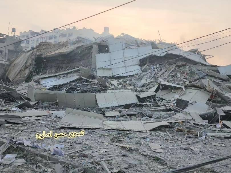 استشهاد أربعة مواطنين في قصف إسرائيلي غرب مدينة غزة-الحياة الجديدة