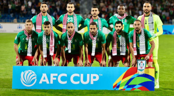 الوحدات الأردني يرصد ريع لقائه أمام الكهرباء العراقي لدعم غزة