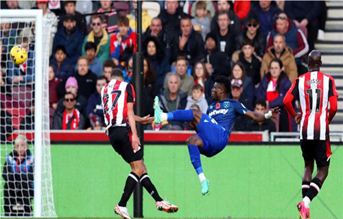 محمد قدوس يسجل واحدا من أجمل الأهداف في الدوري الإنكليزي