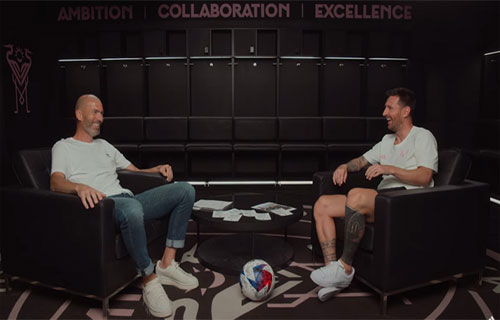 ميسي وزيدان يميطان اللثام عن أسرارهما في لقاء خاص جمع بين النجمين العالميين