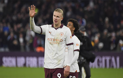 غوارديولا يكشف طبيعة إصابة هالاند وموعد عودته