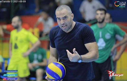 مدرب طائرة الشباب وسام جاد الله يلتحق بركب الشهداء