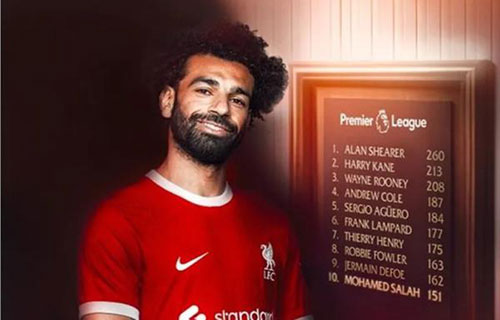 صلاح يدخل تاريخ الدوري الانكليزي من أوسع أبوابه