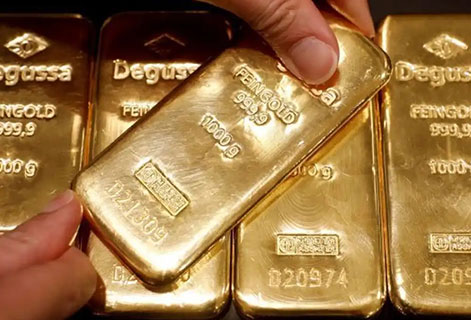 تراجع دمغ الذهب 37% الشهر الماضي