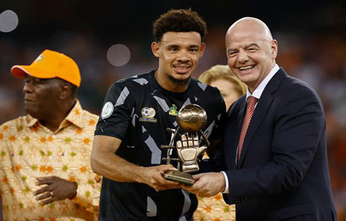 إنسوي يخطف جائزة الحذاء الذهبي وإيكونج أفضل لاعب و “ويليامز” الحارس الأمين