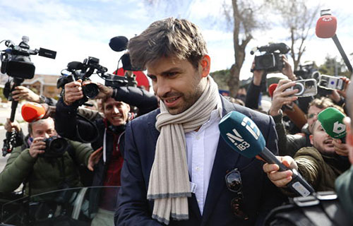 مدريد – (أ ب): خضع جيرارد بيكيه، مدافع برشلونة الإسباني…