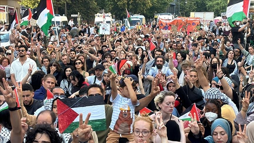 خرجت مظاهرات في العاصمة الأميركية واشنطن ومدينة نيويورك، دعما لفلسطين…