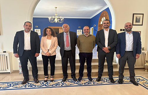 عمان – دائرة الاعلام بالاتحاد: التقى رئيس الاتحاد الفلسطيني لكرة…