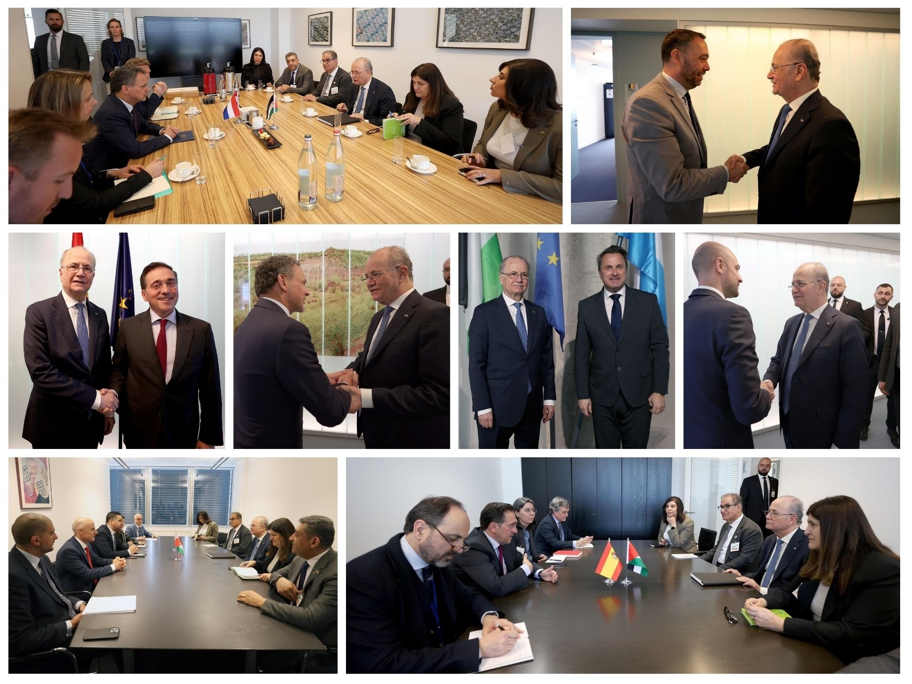 التقى رئيس الوزراء محمد مصطفى، على هامش انعقاد الحوار الأوروبي…