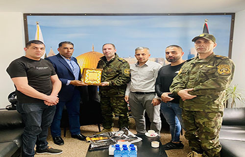 رام الله – “الأيام”: استقبل العقيد د. معن بركات، مدير…