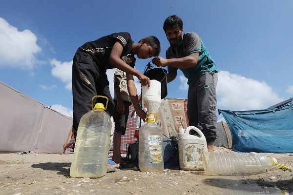 غزة – وفا- حسين نظير السنوار- اجتاح العطش قطاع غزة…