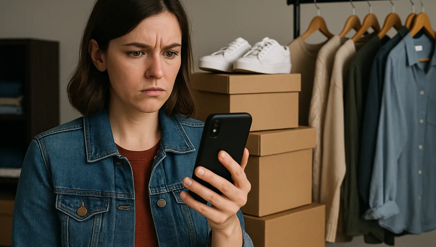 إقبال على تطبيقات تسوق الملابس المستعملة بعد فرض الرسوم الجمركية