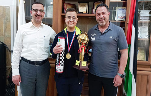 نابلس – “الأيام”: بعد الإنجاز الذي حصل عليه الأسبوع الماضي…