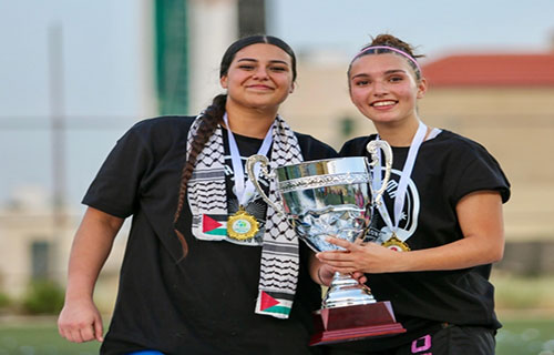 القدس- دائرة الإعلام بالاتحاد: حققت لاعبات المنتخب الوطني للسيدات، رند…