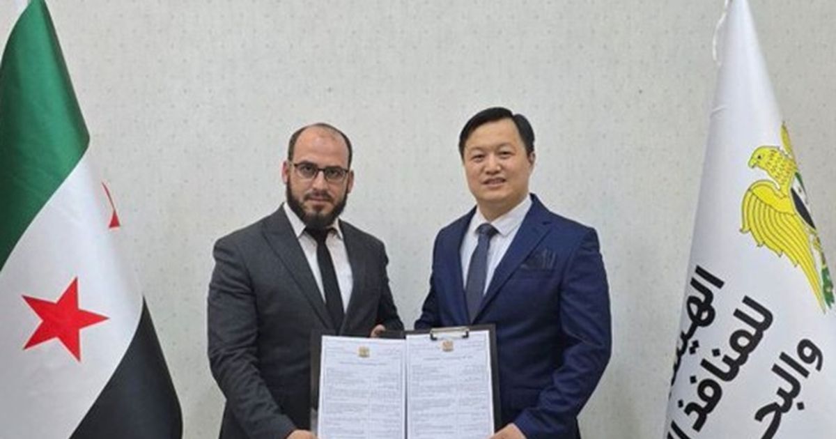 سوريا توقع مذكرة مع شركة صينية لاستثمار مناطق حرة وبناء منطقة صناعية