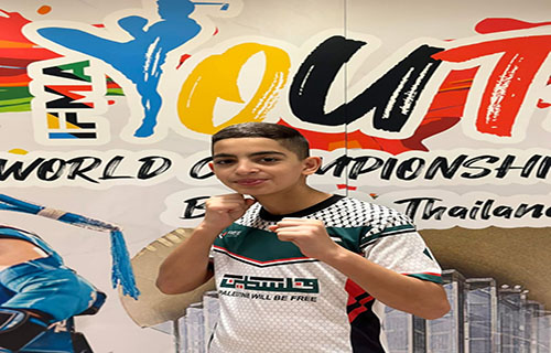 الفريق الرجوب يعزي باستشهاد اللاعب عمار حمايل