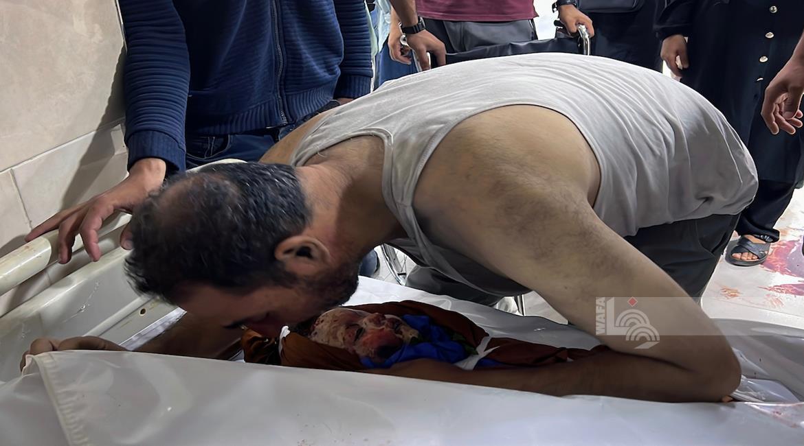 استشهاد طفلة وشاب في مخيم النصيرات-الحياة الجديدة