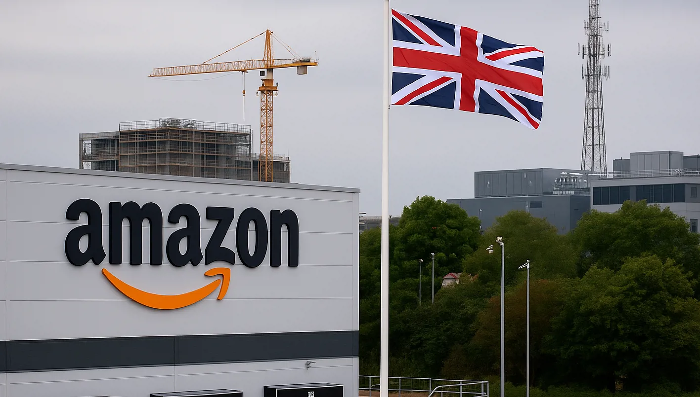 أمازون تخطط لضخ 40 مليار جنيه في الاقتصاد البريطاني خلال ثلاث سنوات