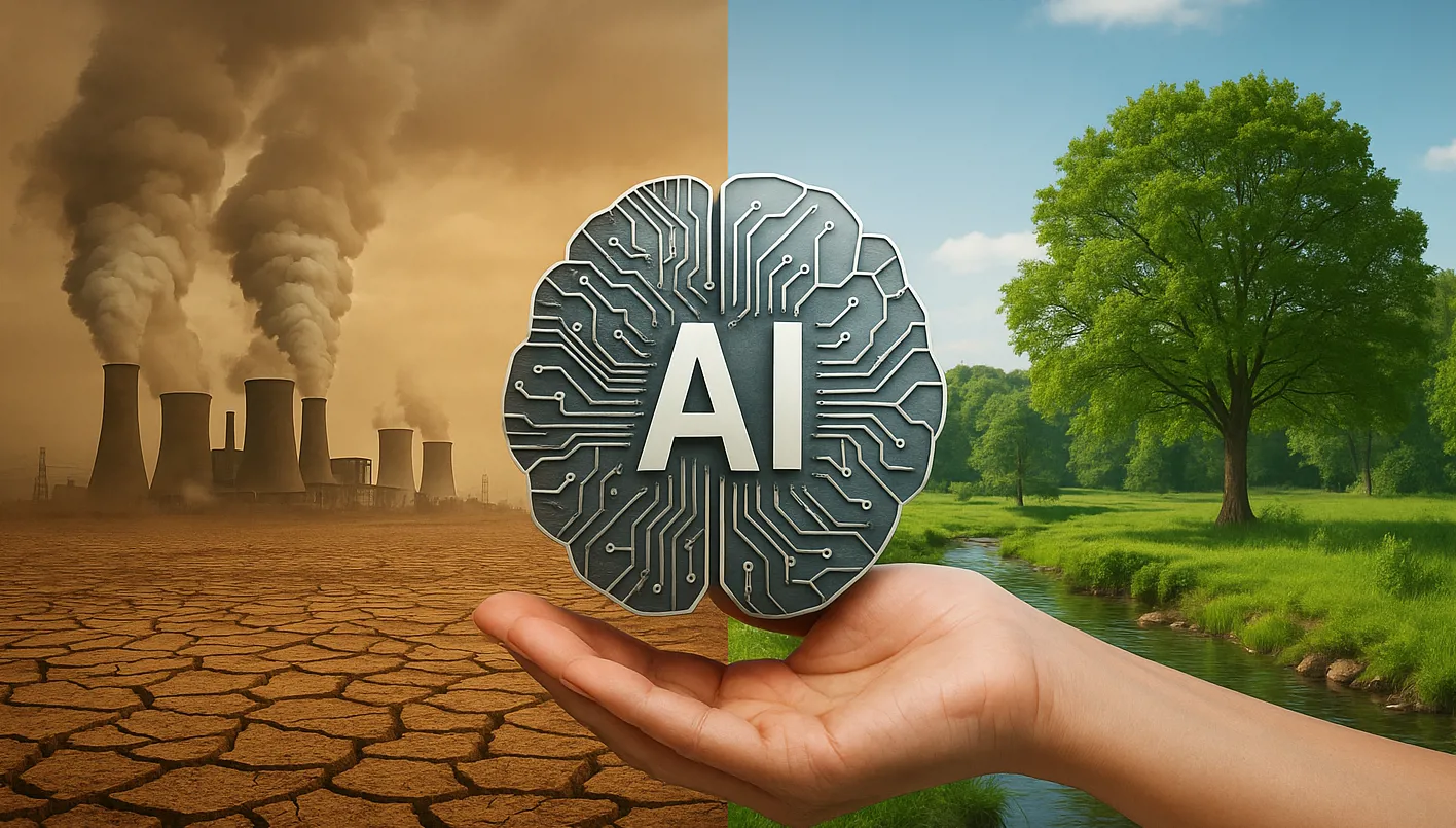 الذكاء الاصطناعي والبيئة: أداة لإنقاذ الكوكب أم تهديد بيئي خفي؟