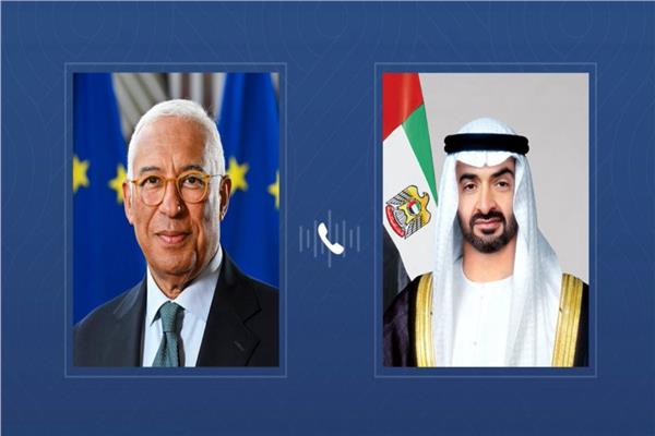 الشيخ محمد بن زايد ورئيس المجلس الأوروبي يبحثان هاتفيا تعزيز العلاقات الإقليمية