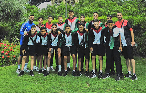 جمعية رواحل الخيرية تمثل أطفال فلسطين في أوروبا