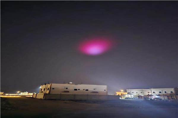 ظاهرة جوية نادرة في سماء السعودية