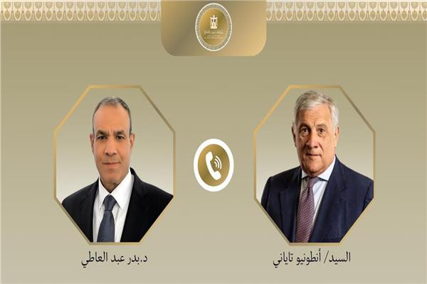 وزير الخارجية يؤكد لنظيره الإيطالي ضرورة تقديم المساعدات الإنسانية والإغاثية لغزة