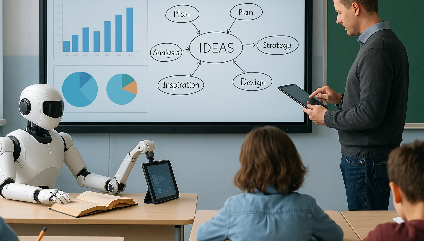 الذكاء الاصطناعي في التعليم: تعزيز دور المعلم لا استبداله