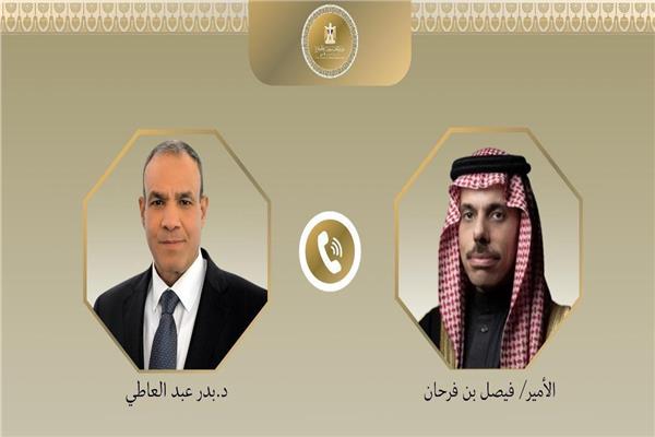 وزير الخارجية ونظيره السعودي يبحثان الجهود الجارية لاستئناف وقف إطلاق النار بغزة