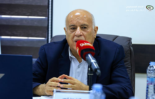 الفريق الرجوب: نعمل على استئناف الأنشطة الرياضية ضمن الظروف القائمة