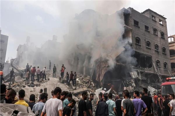 استشهاد 12 فلسطينيا بغارات إسرائيلية في غزة