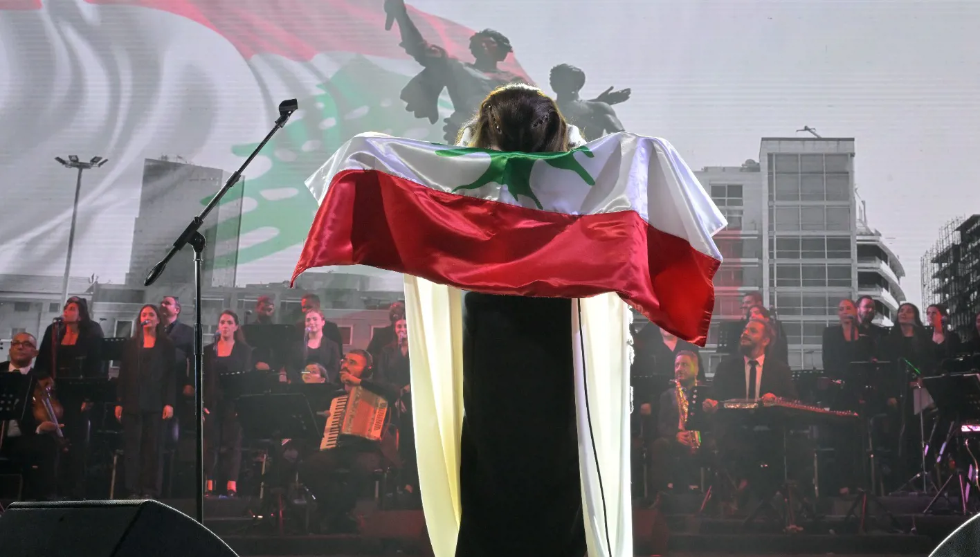 ماجدة الرّومي لـ’النهار’: كلمتي حضّرتها في الكنيسة والسّيدة الأولى أبكتني (صور وفيديو)