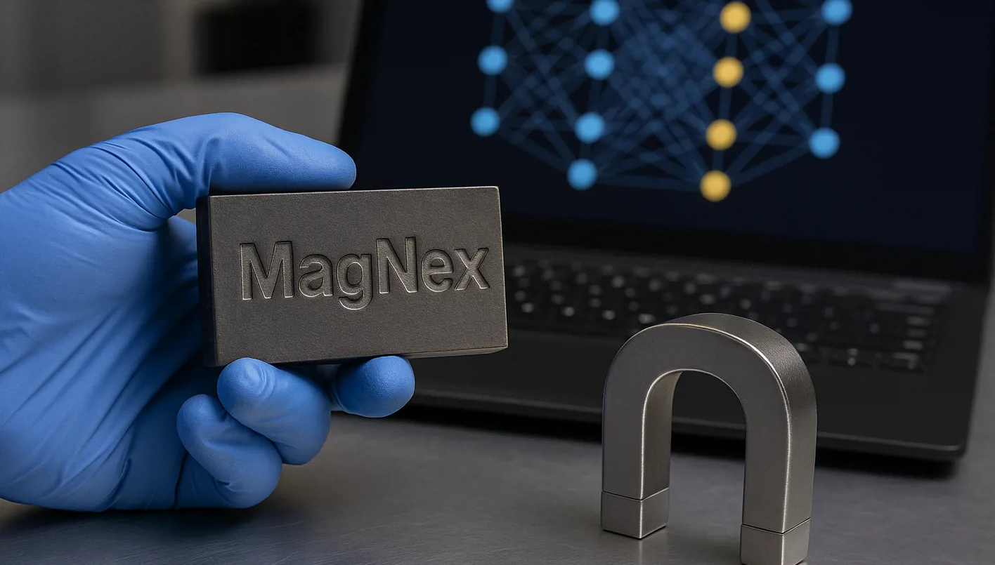 ذكاء اصطناعي يكتشف سبيكة مغناطيسية بديلة للمعادن النادرة أسرع بـ200 مرة من البشر