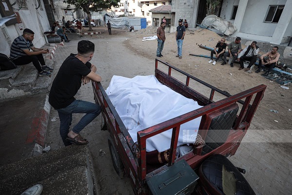 8 شهداء في قصف الاحتلال على عدة مناطق في قطاع غزة-الحياة الجديدة