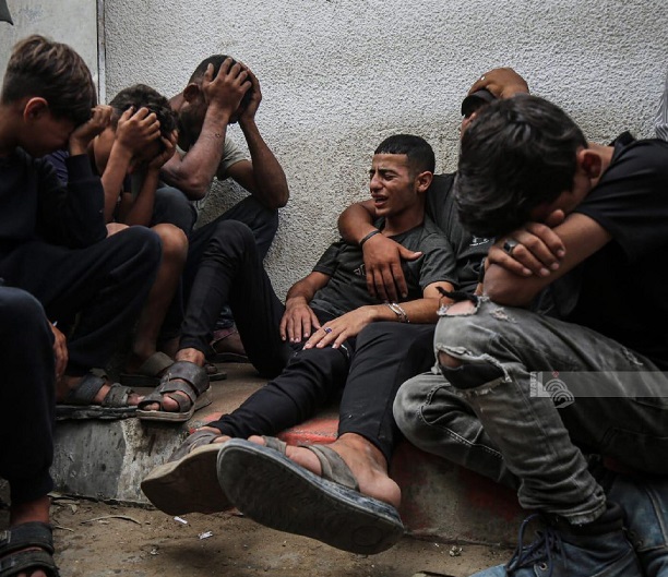 27 شهيدًا و180 مصابًا برصاص الاحتلال قرب مركز مساعدات رفح-الحياة الجديدة