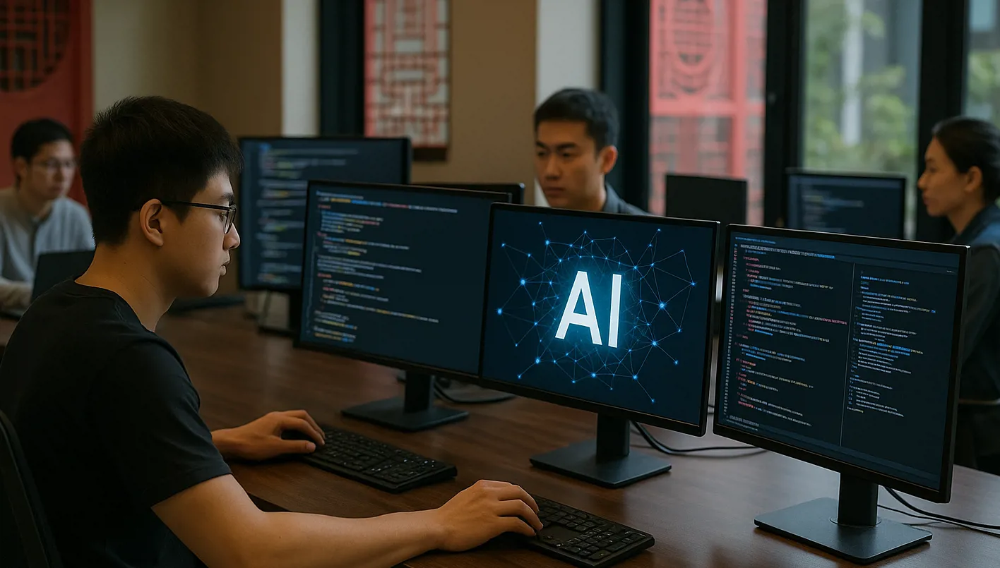 مونشوت الصينية تعود الى المنافسة بنموذج ذكاء اصطناعي مفتوح