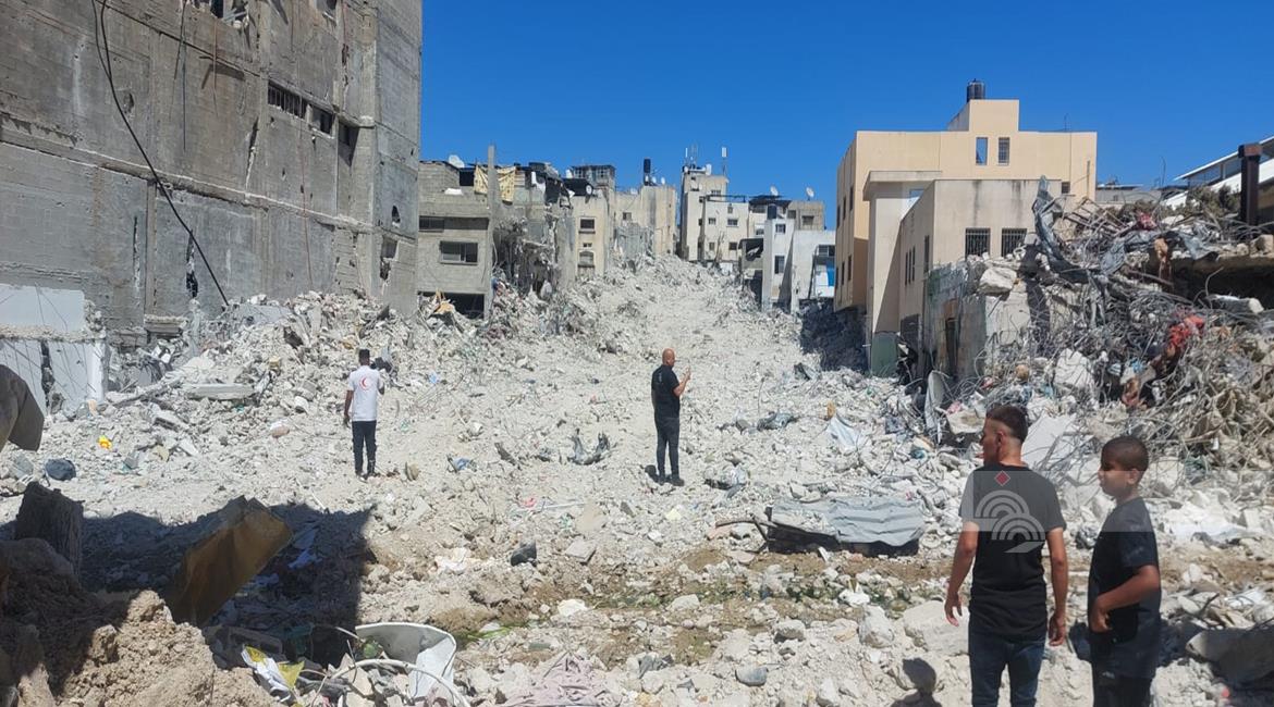 الاحتلال يواصل هدم المباني السكنية وحرق للمنازل في مخيمي طولكرم ونور شمس بالعدوان المتواصل-الحياة الجديدة