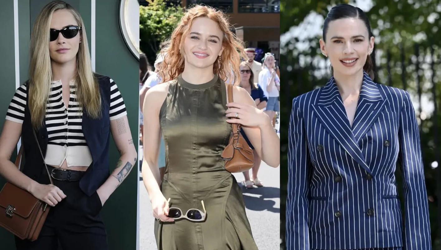 اطلالات المشاهير في بطولة ويمبلدون 2025