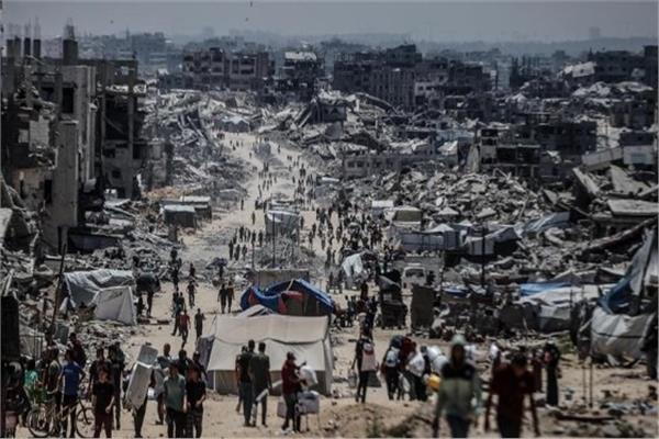  ترامب يعرب أن أمله في التوصل إلى تسوية بشأن غزة خلال الأسبوع المقبل