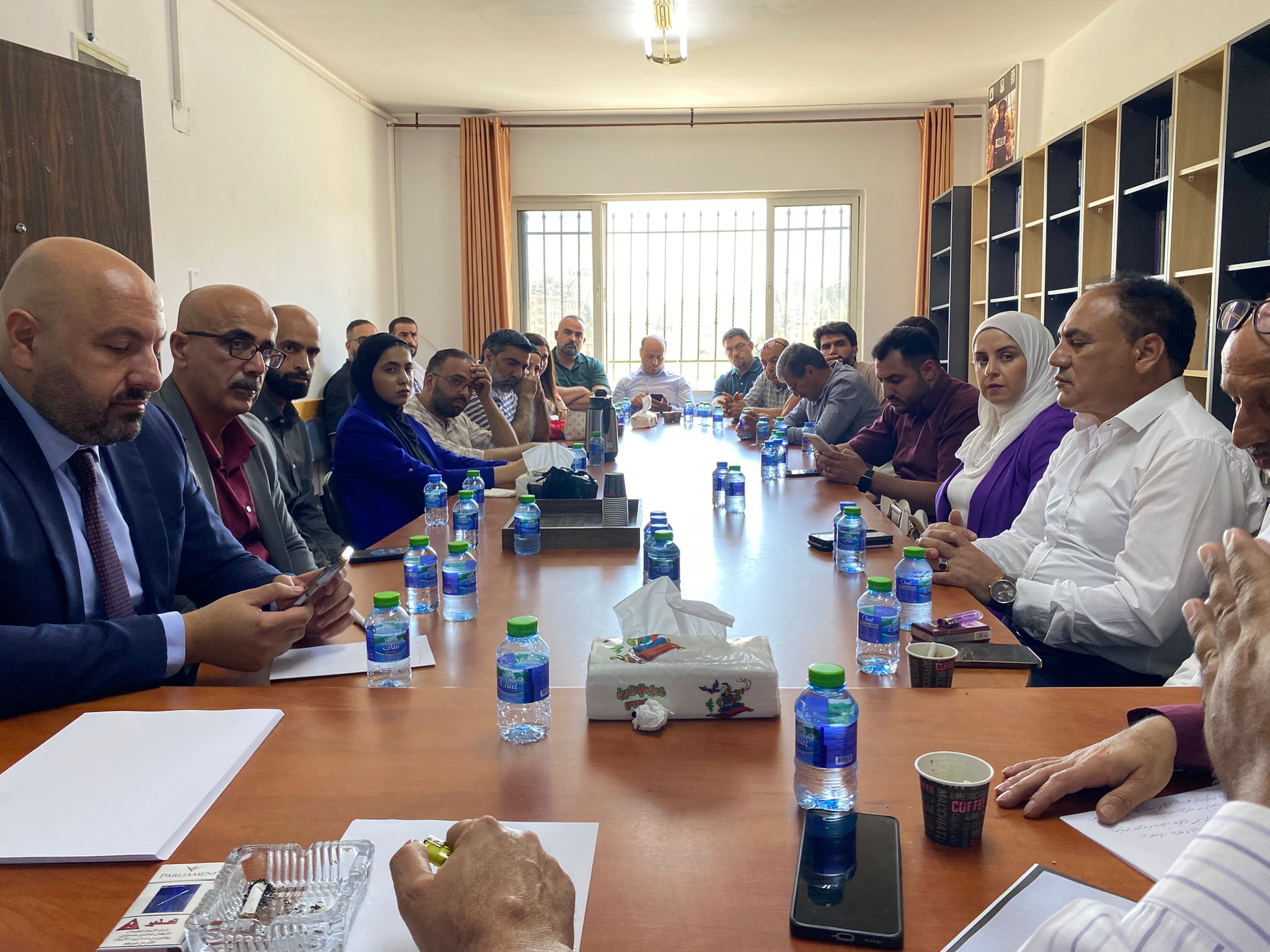 نقابة الصحفيين تعقد لقاءً تشاوريا لشبكة الصحفيين الاقتصاديين-الحياة الجديدة